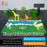Diorama forest zoo diorama farm diorama ocean diorama school assignment diorama package forest anima