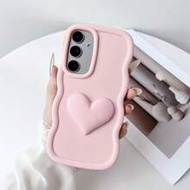 1pc Dopamine Wave Design Phone Case For Samsung S25Ultra/S25Plus/S25/S25FE/S24Ultra/S24Plus/S24/S24F