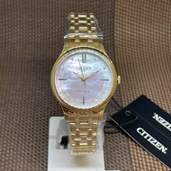 Citizen Eco-Drive EM0893-87Y Rose Gold Bracelet Mother Of Pearl Ladies Watch