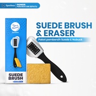 Spotless Suede Brush & Eraser – Complete Suede Shoe Care