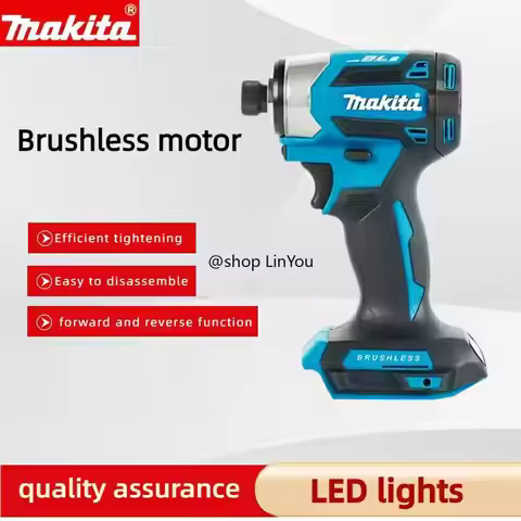 Makita 18V LXT Cordless Impact Driver DTD173 Brushless Electric Drill Screwdriver Wood/Bolt T1/T2-Mo