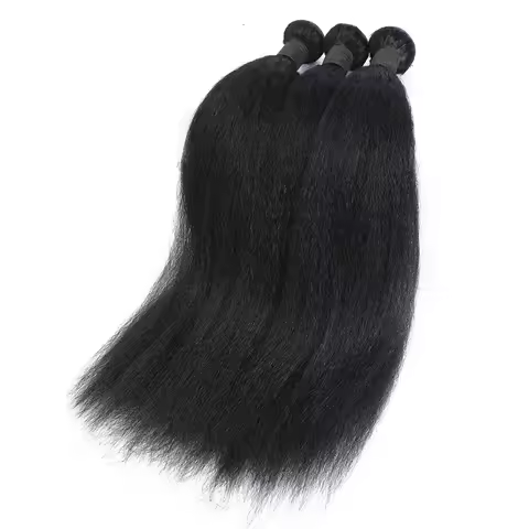 Clearance Sale Kinky Straight Human Hair Bundles 8-40 Inch 30 40 Yaki Straight Raw Virgin Hair 1/3/4