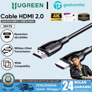 UGREEN HDMI To HDMI Cable 4K 60Hz 18Gbps Ultra HD Cable For Computer Laptop Monitor TV PS5 HD104