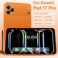 2026 Pad 17 Pro Max Tablet PC 11Inch HD Screen 24GB 2TB Android 16 Snapdrago 8gen3 5G Dual SIM Call 