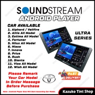 ( 2+32GB / 4+64GB / 8+128GB ) SOUNDSTREAM ANZUO ULTRA DSP 32 Band 4G SIM Android Car Player AA CP Su