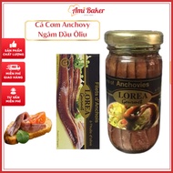 Anchovy Sea Anchovy Fillet with Olive Oil Sauce Rich, Delicious, Easy to Prepare