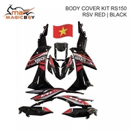 MAGIC BOY RACING BODY COVER SET RSX RSX150 HONDA RSV RED BLACK