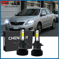 สำหรับ Toyota Altis (E140) ปี 2006 ถึง 2012 2013 (ไฟหน้า) - V4 6000K ชุดหลอดไฟ LED เปลี่ยนหลอดฮาโลเจ