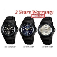 [2YEARS WARRANTY] Casio MW-600F Youth Series Students Watches Analogy Sports MW-600F-1A MW-600F-2A M
