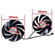 NEW Cooling Fan 95MM 4PIN PLD10010S12HH RTX4060TI GPU FAN For MSI GeForce RTX 4060 Ti GAMING X 16G v