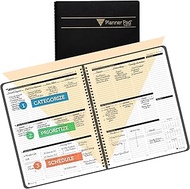 Planner Pad Spiral Bound 3-Tier Funnel Down 12 Month Organizer, Oct 1st Start (Oct 2023 - Sept 2024)