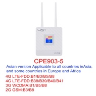 CPE903 Lte Home 3G 4G 2 External Antennas Wifi Modem CPE Wireless Router With RJ45 Port And Sim  Slot