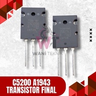C5200 A1943 Final Transistor – 1 Set Toshiba Japan Original