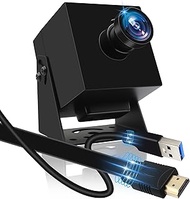 MMlove 4K HDMI Camera High Speed 60FPS USB Camera 8MP Streaming Webcam with 120° Wide Angle Lens H.2