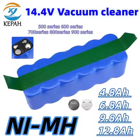 14.4V 4.8-12.8Ah Li-ion battery iRobot Roomba 500 600 700 800 series 550 560 595 650 655 770 780 790