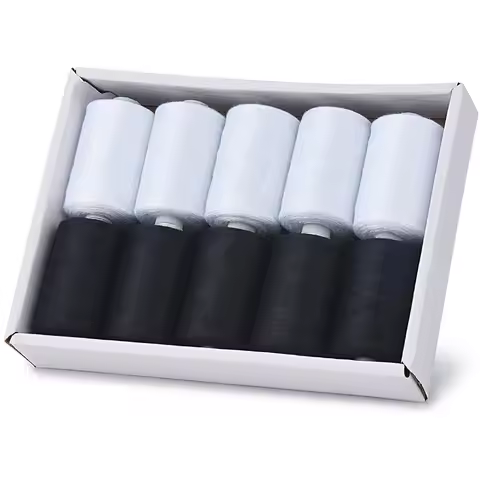 10pcs Household Sewing Thread Colorful Repair Tool Polyester Thread Manual Embroidery Machine DIY Se