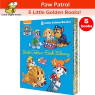 (In Stock) พร้อมส่ง *ลิขสิทธิ์แท้ Original* ชุดหนังสือนิทานภาษาอังกฤษ PAW Patrol Little Golden Book