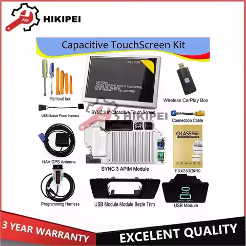 100% New HC3T-14F014-BD J2GT-14G370-FCD SYNC 3.4 Complete for Ford Touch SYNC 2 to SYNC 3 Upgrade Ki