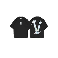 VSYMBOL Vintage-HOLO Oversized Tee / OVERSIZE T-SHIRT 300 GSM