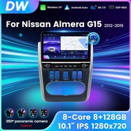 Car Radio Multimedia video player For For Nissan Almera 3 G15 2012 - 2