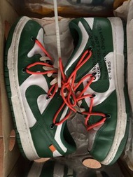 Off-White x Nike Dunk Low 綠色