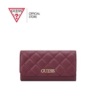 กระเป๋า Guess รุ่น E9978151 WESTER SLG SLIM CLUTCH สีแดง