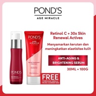 Ponds Age Miracle Youthful Glow 30Ml FREE Ponds Age Miracle Cleanser