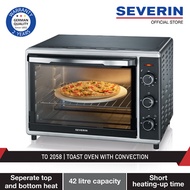 Severin TO 2058 Toast Oven with Convection 42 L 2 Year Warranty