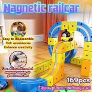 Track car toy Magnetic track toy Magnetic track car Magnetic track train Toy car set Toy train set T