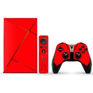 MightySkins Skin Compatible with NVIDIA Shield TV (2017) wrap Cover Sticker Skins Solid Red