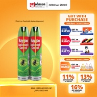 Baygon Cockroach Control Spray (570ml x 2) Twinpack