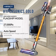 Powerful Suction Airbot Hypersonic Gold Handheld Canister Portable Cyclone Cordless Vacuum Cleaner