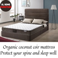 OL HOME Honey Natural Organic Coconut Mattress -Free Delivery