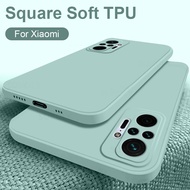 Liquid Silicone Shell Cover For Xiaomi Mi 14 13 12 11 13T 12T 11T 10T 9T Pro Phone Cases