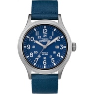 Timex Men's Expedition Scout 40 Watch Blue/tan