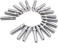 20Pcs 12 * 1.5 to 12 * 1.5 New Racing Car Whells Tud Conversion Tall Lug Bolts to Studs 58mm