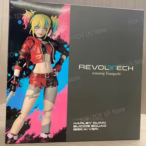 In Stock Originate Kaiyodo Harley Quinn Revoltech AMAZING YAMAGUCHI Suicide Squad The Clown's Girl M