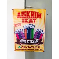 FREE DESIGN 💥 Banting Aiskrim ,harga murah..Banting Ice cream, marketing aiskrim💕