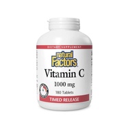 Natural Factors Vitamin C 1000mg Timed Release 180 tab