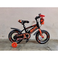 BMX: BASIKAL BUDAK BMX 12/16/18/20 SIAP PASANG 80% BASIKAL MURAH KIDS BICYCLE BMX DESIGN