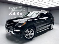 2013 W166 M-Benz M-Class ML350 BlueEFFICIENCY 4MATIC 3.5 汽油 金屬黑