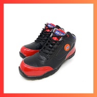 [76Lubricants] Sneaker Boots 76 Lubricants Men's Black/Red 26.5 cm