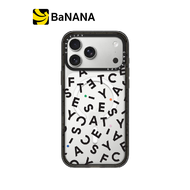 เคส Casetify สำหรับ iPhone 17 Pro/17 Pro Max Impact Clear ลาย Monogram by Banana IT