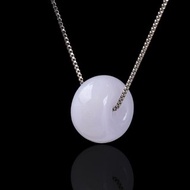 【願‧平安】紫羅蘭翡翠平安扣項鍊 | 天然緬甸玉A貨翡翠 | 送禮