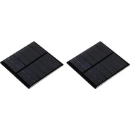MECCANIXITY Mini Solar Panel Cell 3V 210mA 0.63W 70mm x 70mm for DIY Electric Power Project Pack of 