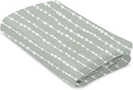 4moms mamaRoo Sleep Waterproof Bassinet Sheet - Beads, Sage