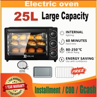 25L Oven Multipurpose Household Electric Baking Kitchen Oven Baking Microwave Oven Toaster