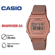 Casio General B640WMR-5A Rose Gold Stainless Steel Band Women Watch - B640W