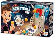 Buki 2151 Electronic Basketball Hoop DIY Kit from 8 Years - Assemble Without Soldering, 2 Players, 3