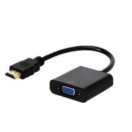 HDMI Male to VGA Female Adaptor with jock